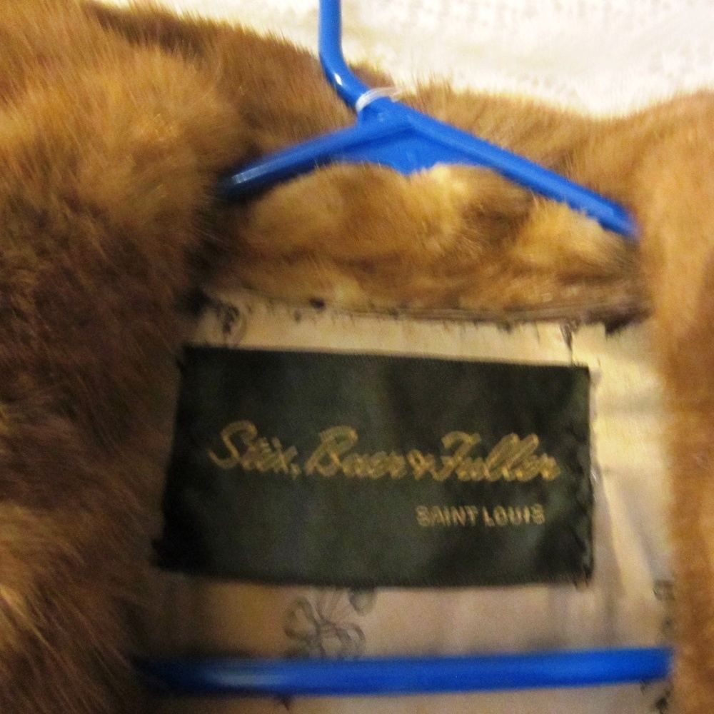 Vintage mink jacket size large - Picture 2 of 4